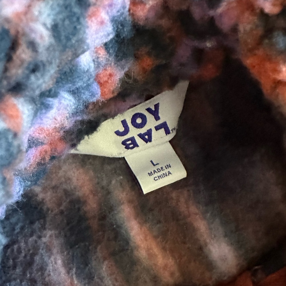 Multicolor Fleece Pullover - Picture 3 of 6